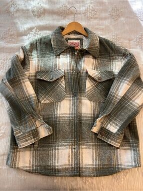 Levi's Plaid Shirt Jacket